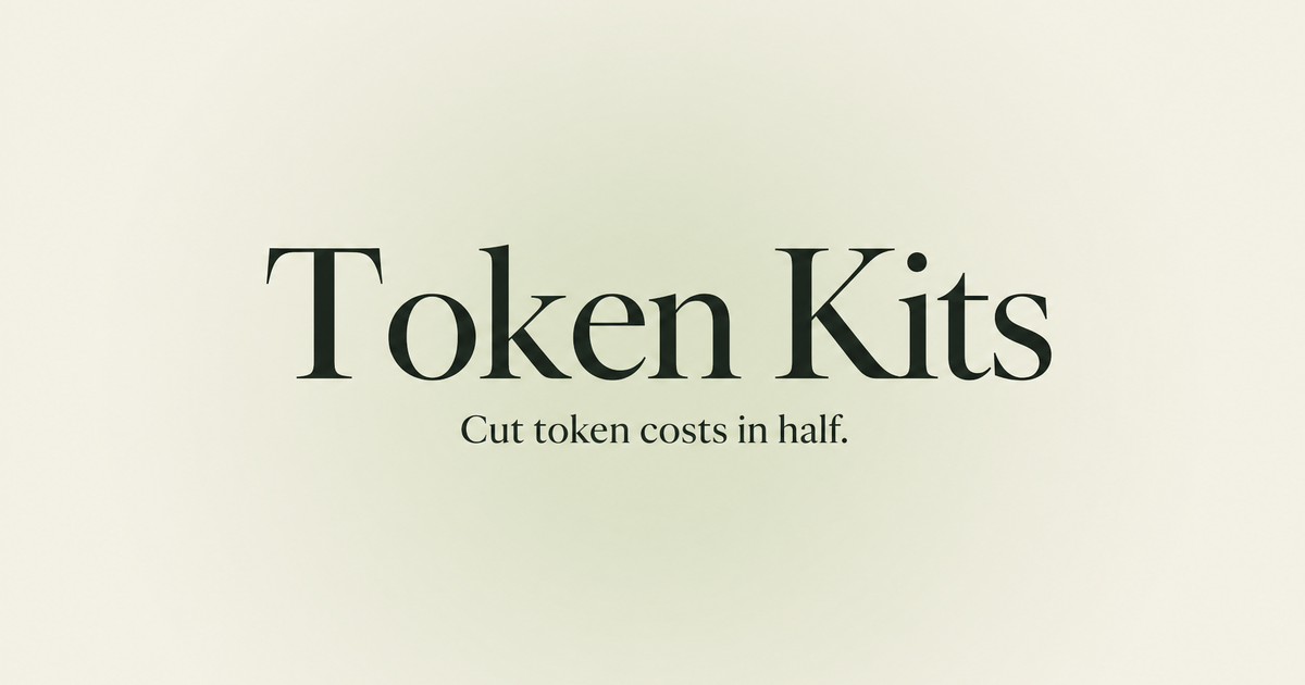 Cut Token Costs in Half